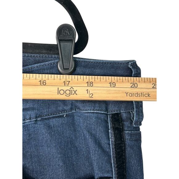 Torrid Jeans Womens Size 20R High Rise Tuxedo Stripe Super Stretch Jegging - Picture 12 of 16